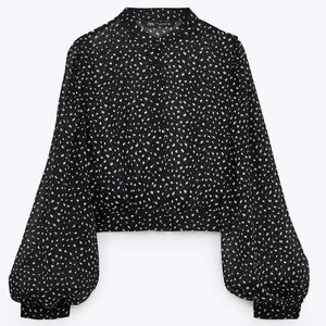 Zara Cropped Blouse - NWT